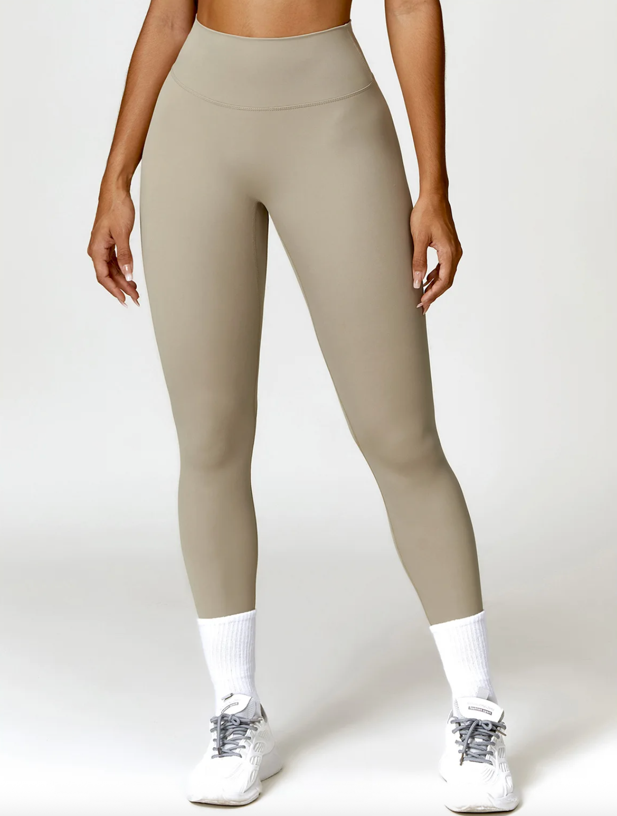 Camel Brown - High Waist Push Up Yoga Leggings for Women