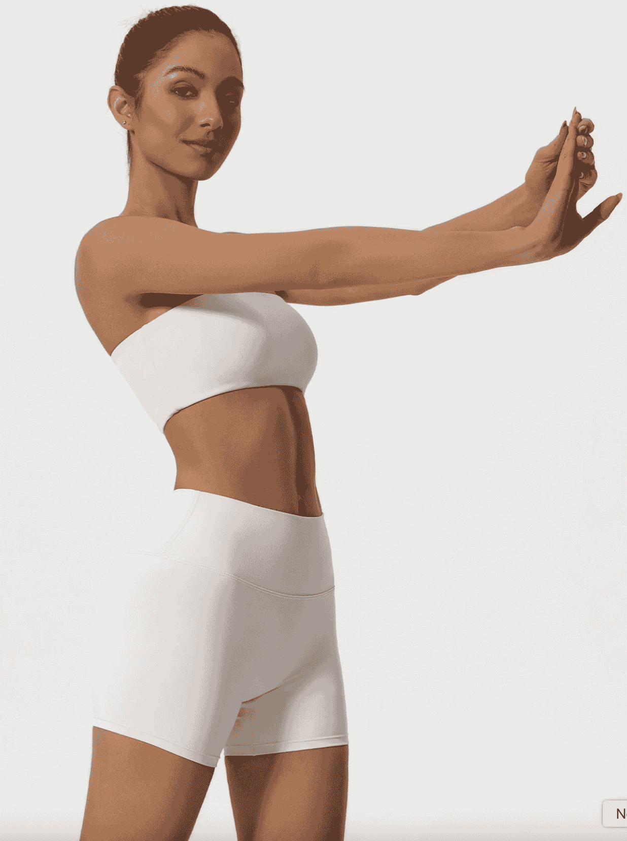 Ivory - Women’s Yoga Sports Set - 2 Piece Gym Outfit
